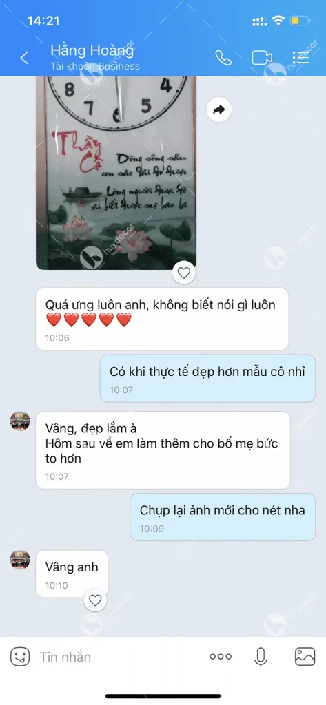 Feedback em Hằng Hoàng